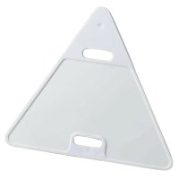 Бирка кабельная КВТ У-136 для маркировки треугольник пластик 100шт белый