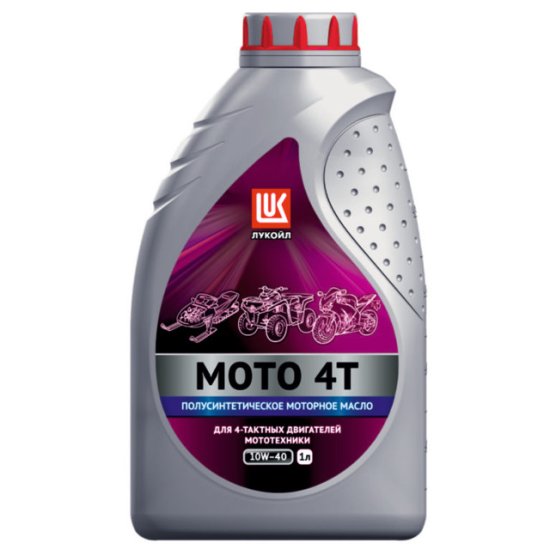Масло моторное ЛУКОЙЛ Мoto 4Т SAE 10W40 SL 1л
