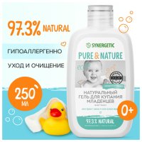 Гель для купания SYNERGETIC Pure&Nature 0+ 250мл
