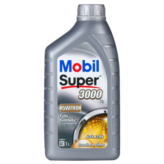 Масло моторное MOBIL Super 3000 X1 5W-40 1л
