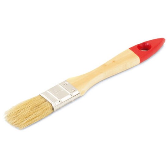 Кисть плоская COLOR EXPERT натур.щетина 25мм толщ.5мм дер.ручка, арт.81262510