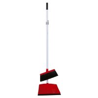 Набор для уборки MR BRUSH Аэропорт/Aero: сметка+совок с резинкой на длинной ручке пластик, резина
