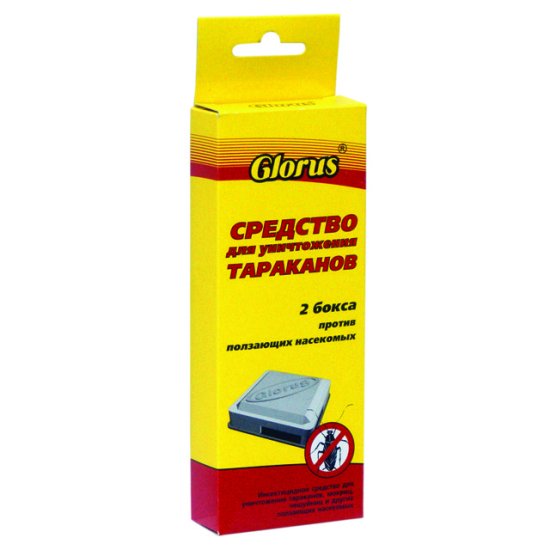 Ловушка от тараканов GLORUS 2шт