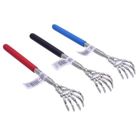 Массажер-чесалка телескопический металл/пластик в асс-те