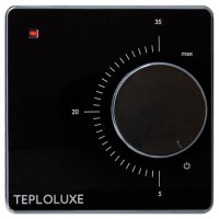 Терморегулятор механический ТЕПЛОЛЮКС LC 001 черный IP20
