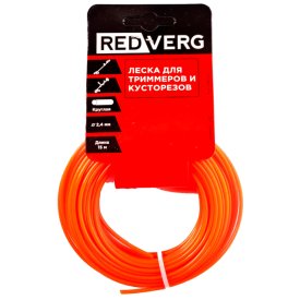 Леска для триммера REDVERG 2,4мм 15м круг