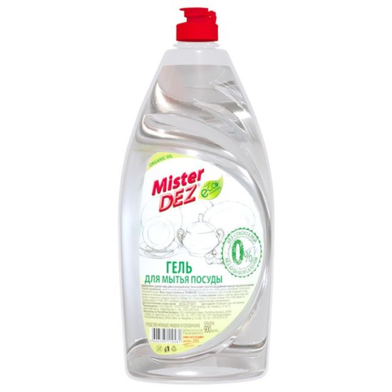 Средство для посуды MISTER DEZ Organic гель 900мл
