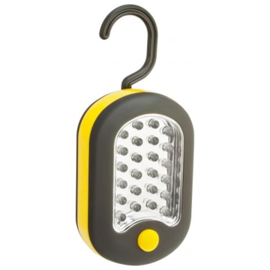 Фонарь ручной NAVIGATOR 24 LED+3LED черно-желтый