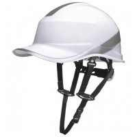 Каска защитная DELTA PLUS Baseball diamond V up из ABS с храповым механизмом белая