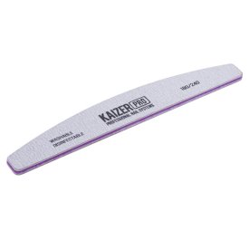 Пилка для ногтей KAIZER Pro 18см мягкая лодка на пласт.основе
