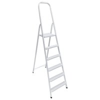 Стремянка односекционная LADDERBEL 6 ступеней стальная
