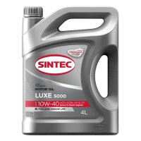 Масло моторное SINTEC LUXE 5000 SAE 10W-40 API SL/CF 4л