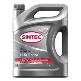 Масло моторное SINTEC LUXE 5000 SAE 10W-40 API SL/CF 4л