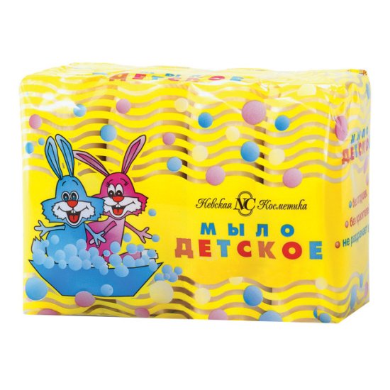 Мыло НЕВСКАЯ КОСМЕТИКА Детское 4шт 100г