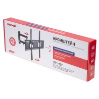 Кронштейн REXANT 38-0374VESA 75-400, до 35 кг, наклон/поворот, черный, для телевизора