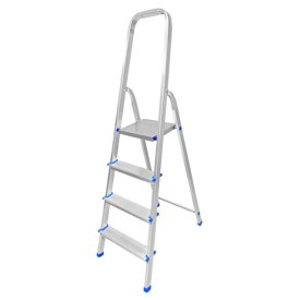 Стремянка односекционная LADDERBEL 4 ступени алюминиевая