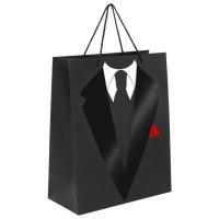 Пакет подарочный ЗОЛОТАЯ СКАЗКА Especially For Men 26,5x12,7x33см