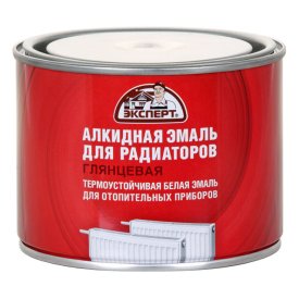 Эмаль алкидная ЭКСПЕРТ для радиаторов 0,5 кг белая, арт.20248