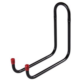 Крюк настенный L-образный двойной 205х223мм 30кг черный