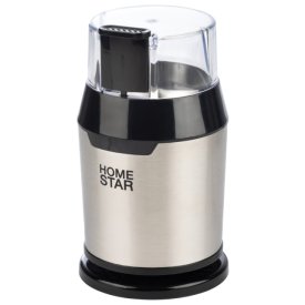 Кофемолка HOMESTAR HS-2036 200Вт 50г ножевая черный/серебристый