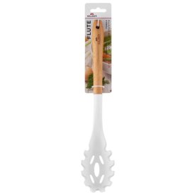 Ложка для спагетти WALMER Flute 32см силикон, дерево