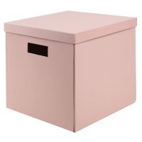 Коробка складная 310x310x300мм картон розовый