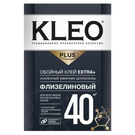 Клей обойный KLEO PLUS EXTRA флизелиновый 240г, арт.EXTRA PLUS 40