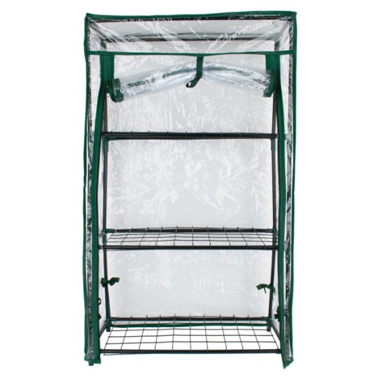 Парник переносной 46х24х80см 3 полки ПВХ