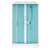 Кабина душевая AM.PM X-Joy 90x90х205см 1/4 круга стекло прозрачное низкий поддон