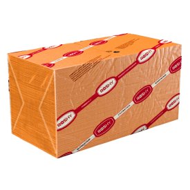 Салфетки ROSHY Оранжевые 1-слойные 24х24см 400шт