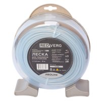 Леска для триммера REDVERG PROLine 3,0мм 15м круг с металлическим сердечником