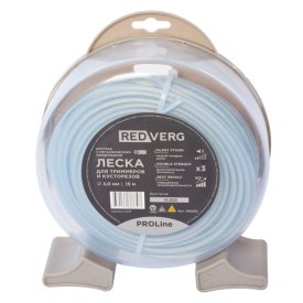 Леска для триммера REDVERG PROLine 3,0мм 15м круг с металлическим сердечником