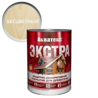 Покрытие текстурное АКВАТЕКС Экстра 0,8л бесцветный, арт.18149