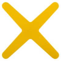 Бумеранг четырехлопастной ECOS Моно 29,5х29,5см в асс-те пластик