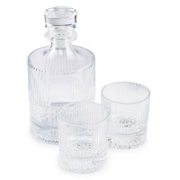 Набор для виски GLASSERIE Dandy штоф 1л + 2 стакана 290мл стекло