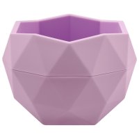 Кашпо Топаз 0,45л пластик лаванда