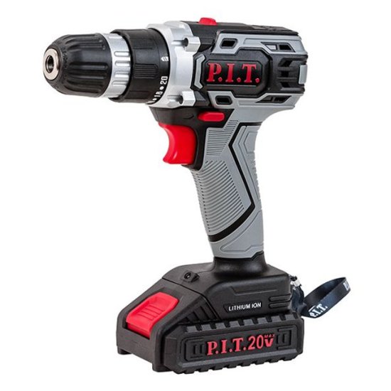Дрель-шуруповерт P.I.T. PSR18-D3 PROMO 30Нм 20В Li-Ion 1,5Ач 1АКБ