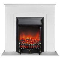 Каминокомплект REALFLAME CROSBY STD (очаг FOBOS) белый