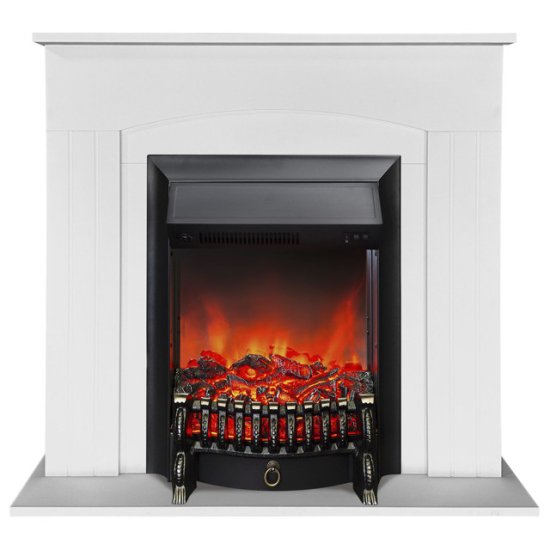 Каминокомплект REALFLAME CROSBY STD (очаг FOBOS) белый