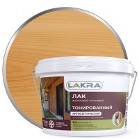 Лак акриловый ЛАКРА дуб 2,5кг, арт.0007565