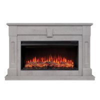 Каминокомплект REALFLAME KELLIE (очаг JOKER 36) белый камень