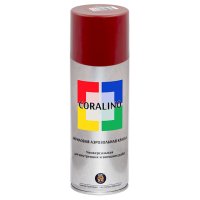 Краска аэрозольная CORALINO RAL 8004  медно-коричневый 520мл, арт.C18004