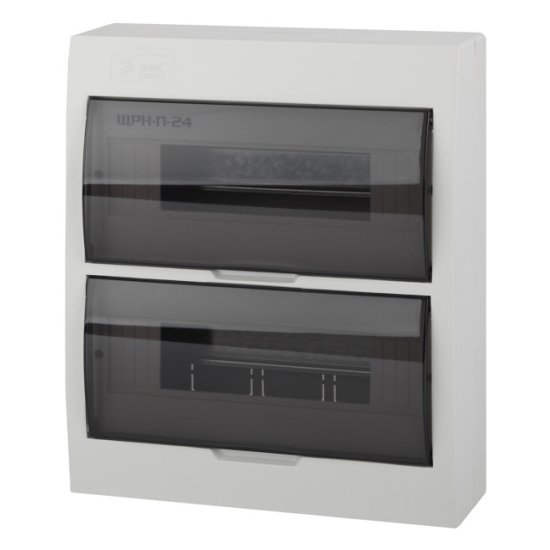 Щит распределительный навесной ЭРА на 24 модулей IP41 дверь прозрачная