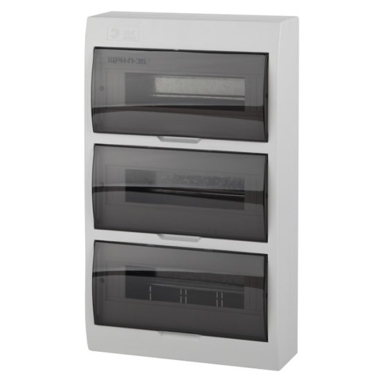 Щит распределительный навесной ЭРА на 36 модулей IP41 дверь прозрачная