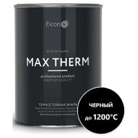 Эмаль термостойкая ELCON для печей 0,8кг чёрная, арт.00-00004050
