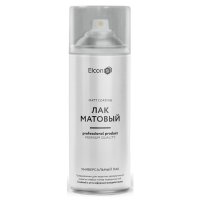 Лак аэрозольный ELCON универсальный 520мл матовый, арт.00-00462309