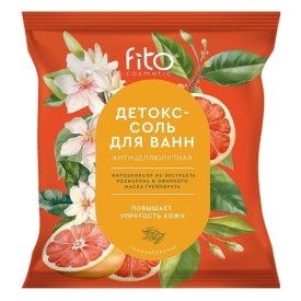 Соль для ванн ELIXIRICA Антицеллюлитная 500г