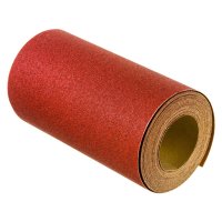 Коричневая бумага шлифовальная наждачная ABRAforce 115 мм х 5 м Р180, арт.500025949