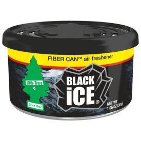 Ароматизатор LITTLE TREES FIBER CAN Black Ice