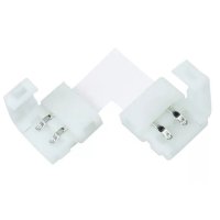 Коннектор LEEK L-образный для светодиодной ленты 12В RGB IP20 10шт